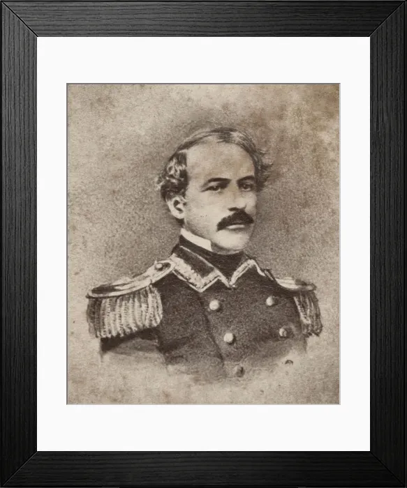 Framed Print : Robert E. Lee in uniform - Robert E. Lee before the Civil War, when he was an officer in the Corps of Engineers. 1846 Framed Print : Robert E. Lee in uniform - Robert E. Lee before the Civil War, when he was an officer in the Corps of Engineers. 1846
