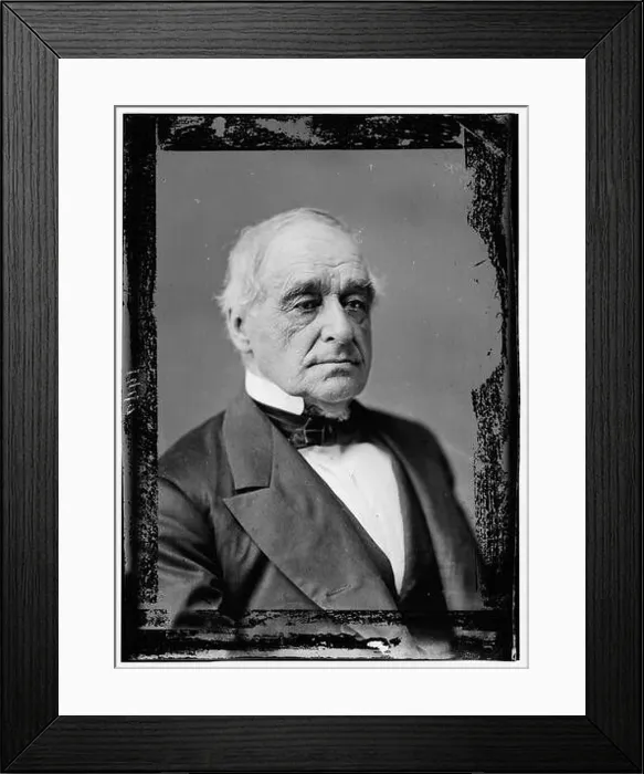 Framed Print : Hon. Hannibal Hamlin, a U.S. politician from Maine Framed Print : Hon. Hannibal Hamlin, a U.S. politician from Maine