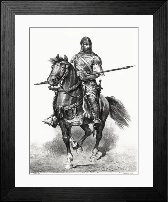 Framed Print : Historia de España. Rodrigo Díaz de Vivar Framed Print : Historia de España. Rodrigo Díaz de Vivar