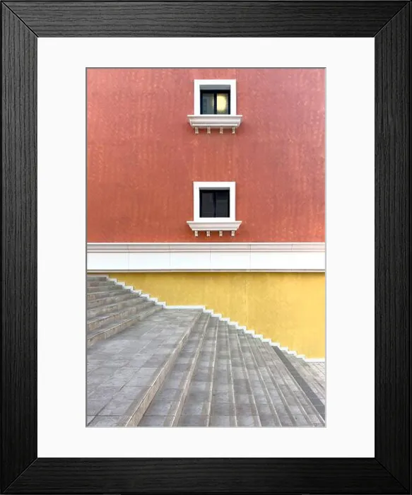 Framed Print : Doha, Qatar - February 01, 2024: beautiful Architecture of Qanat Quartier luxury apartment in Pearl Qatar Framed Print : Doha, Qatar - February 01, 2024: beautiful Architecture of Qanat Quartier luxury apartment in Pearl Qatar