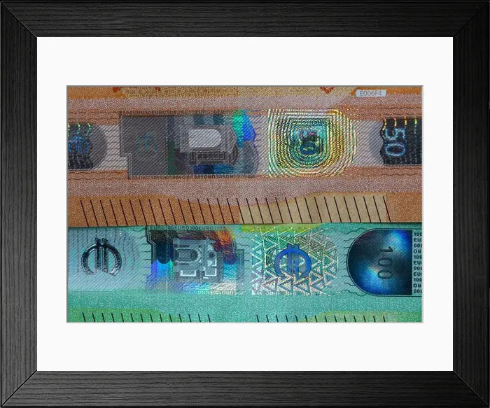 Framed Print : 50 and 100 euro banknotes Framed Print : 50 and 100 euro banknotes