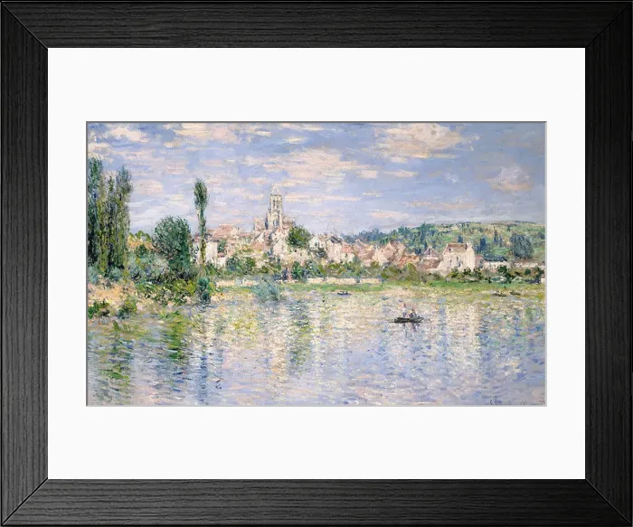 Framed Print : Claude Monet Vétheuil in Summer