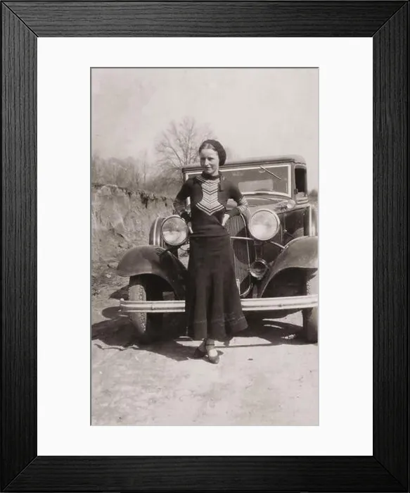 Framed Print : Bonnie Parker of Bonnie Framed Print : Bonnie Parker of Bonnie