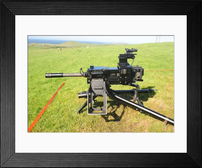 Framed Print : The Mk 19 is a belt fed, blowback operated Framed Print : The Mk 19 is a belt fed, blowback operated