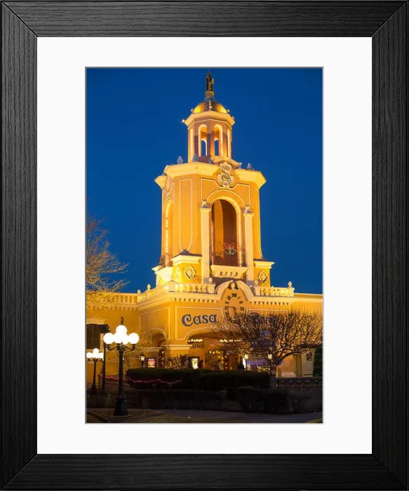 Framed Print : Denver, Colorado - Casa Bonita, a Mexican restaurant which is remembered for its entertainment rather than its food Framed Print : Denver, Colorado - Casa Bonita, a Mexican restaurant which is remembered for its entertainment rather than its food