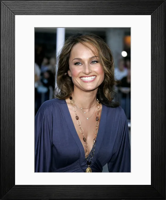 Framed Print : GIADA DE LAURENTIIS ACTRESS WESTWOOD LOS ANGELES USA 22 / 05 / 2006 Framed Print : GIADA DE LAURENTIIS ACTRESS WESTWOOD LOS ANGELES USA 22 / 05 / 2006