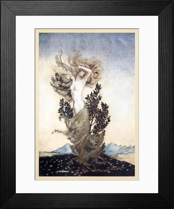 Framed Print : as Daphne was, Root-bound, that fled Apollo from Comus by John Milton Framed Print : as Daphne was, Root-bound, that fled Apollo from Comus by John Milton