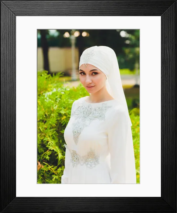 Framed Print : Beautiful Middle Eastern Arabic girl having happy time in nature Framed Print : Beautiful Middle Eastern Arabic girl having happy time in nature