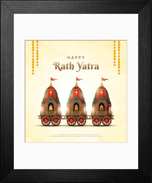 Framed Print : Happy Rath Yatra social media story feed set mockup template Framed Print : Happy Rath Yatra social media story feed set mockup template