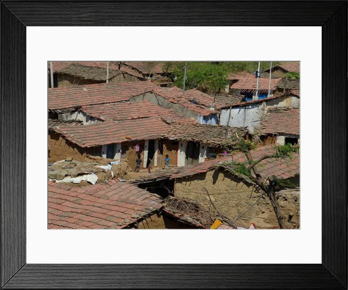 Framed Print : Devmali village is very unique village in Ajmer Framed Print : Devmali village is very unique village in Ajmer