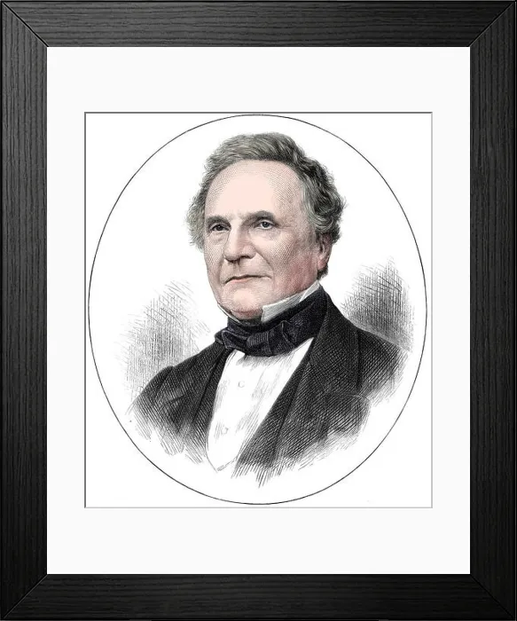 Framed Print : Charles Babbage (1791-1871) English mathematician and pioneer of computing, 1871 Framed Print : Charles Babbage (1791-1871) English mathematician and pioneer of computing, 1871