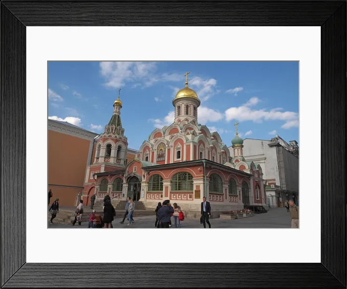 Framed Print : Kazan Cathedral, just off Red Square, Moscow, Russia
