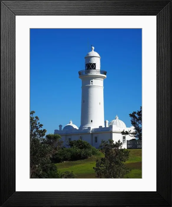 Framed Print : Macquarie Lighthouse Sydney Framed Print : Macquarie Lighthouse Sydney