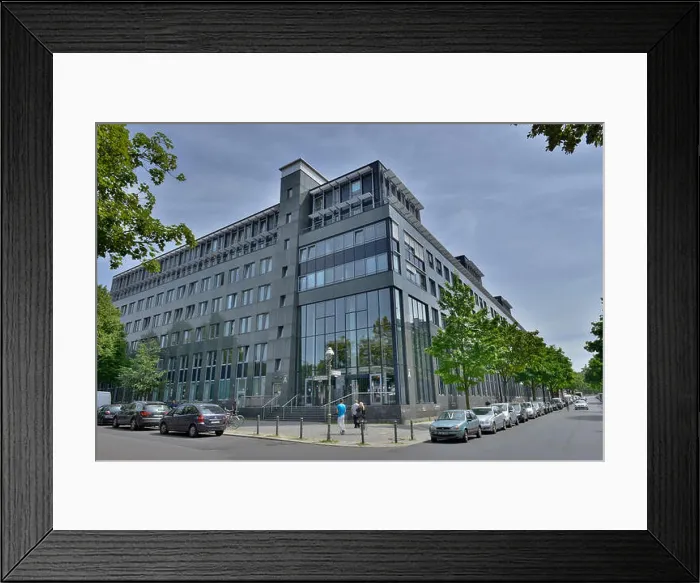 Framed Print : Lageso, Darwinstrasse, Charlottenburg, Berlin, Germany, Deutschland Framed Print : Lageso, Darwinstrasse, Charlottenburg, Berlin, Germany, Deutschland