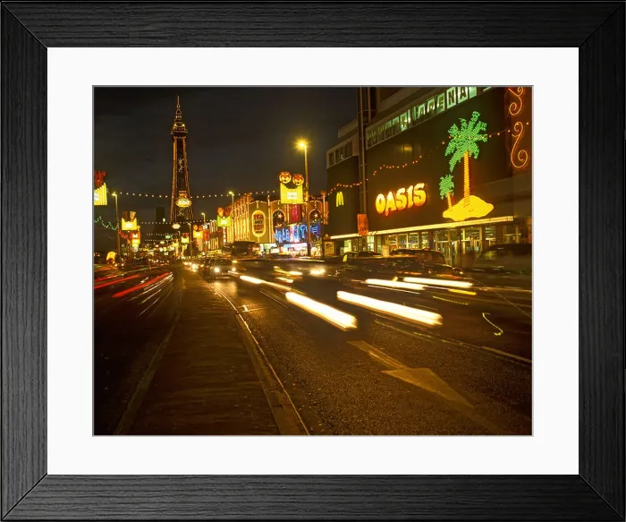 Framed Print : The Illuminations at Blackpool Framed Print : The Illuminations at Blackpool