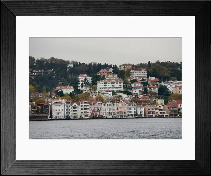 Framed Print : Dadyan yalisi in Sariyer, Istanbul, Turkey Framed Print : Dadyan yalisi in Sariyer, Istanbul, Turkey