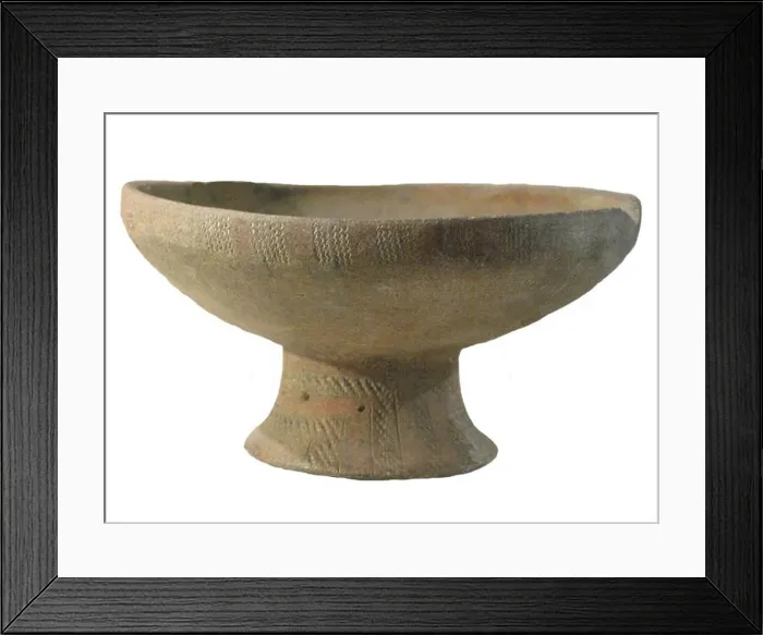 Framed Print : Vietnam: Pottery fruit bowl, Sa Huynh Culture Framed Print : Vietnam: Pottery fruit bowl, Sa Huynh Culture