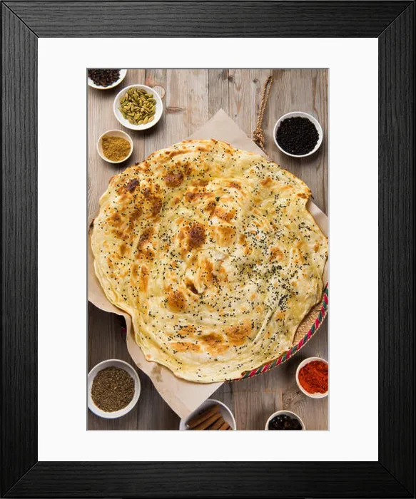 Framed Print : Malawah or Malawach traditional yemeni bread Framed Print : Malawah or Malawach traditional yemeni bread