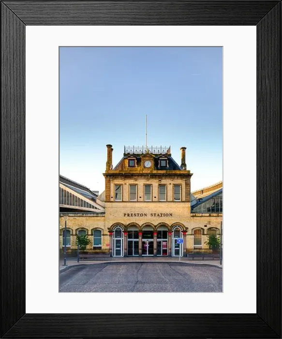 Framed Print : Preston Railway Station Framed Print : Preston Railway Station