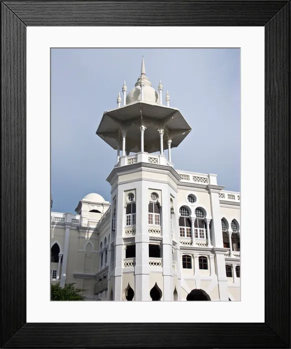 Framed Print : Kuala Lumpur Railway Station (Stesen Keretapi Kuala Lumpur), Kuala Lumpur, Malaysia Framed Print : Kuala Lumpur Railway Station (Stesen Keretapi Kuala Lumpur), Kuala Lumpur, Malaysia