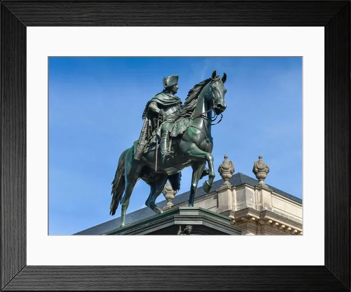 Framed Print : Reiterdenkmal Friedrich der Große, Unter den Linden, Mitte, Berlin, Deutschland Framed Print : Reiterdenkmal Friedrich der Große, Unter den Linden, Mitte, Berlin, Deutschland