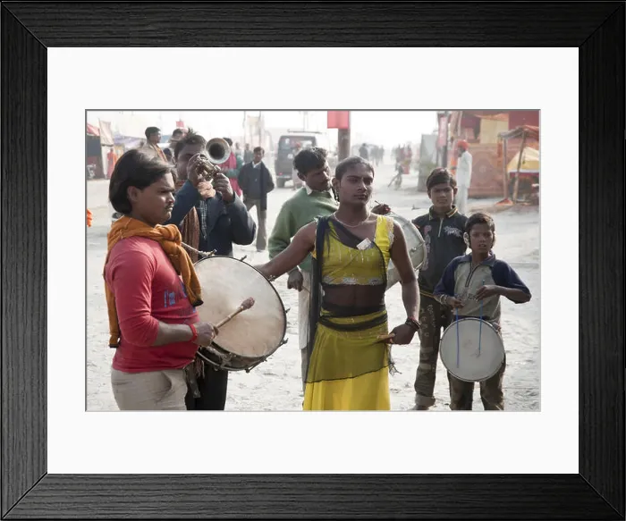 Framed Print : hijra transgender male dancer at uttar pradesh India - akm 185284 Framed Print : hijra transgender male dancer at uttar pradesh India - akm 185284