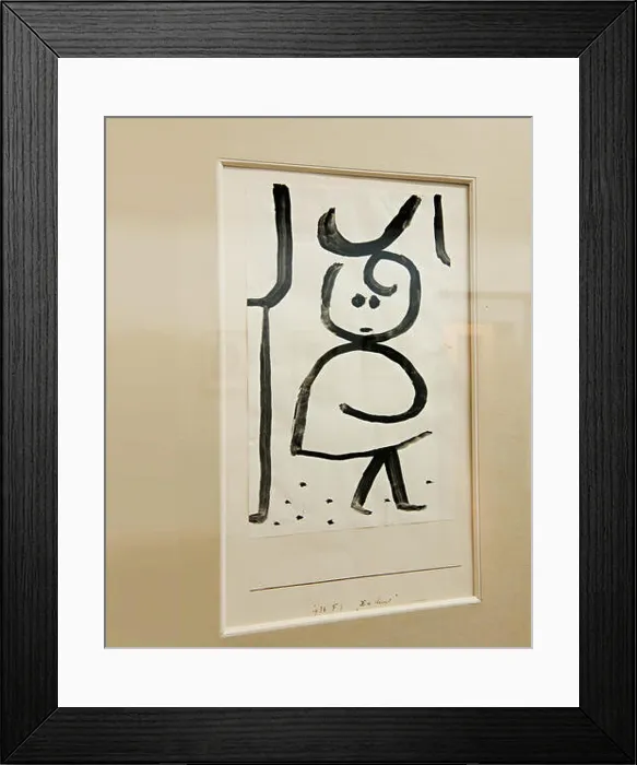 Framed Print : Klee's work X-chen frame at Rosengart Museum, Lucerne, Switzerland Framed Print : Klee's work X-chen frame at Rosengart Museum, Lucerne, Switzerland