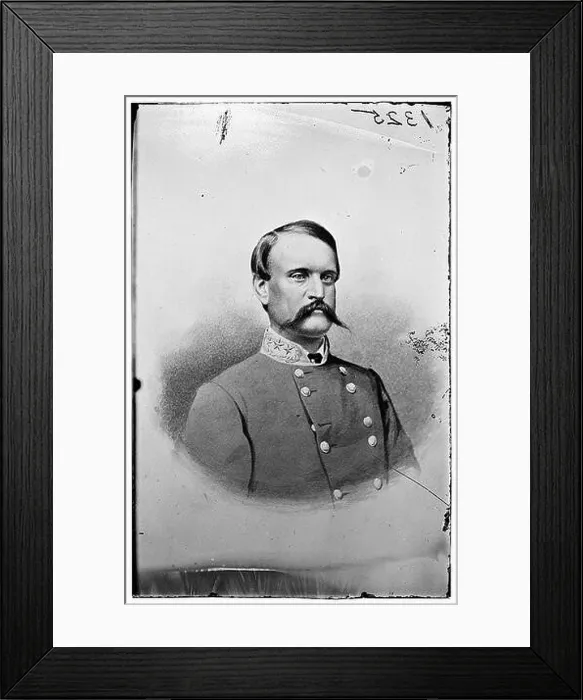 Framed Print : English: John Cabell Breckinridge in a Confederate military officer's uniform Framed Print : English: John Cabell Breckinridge in a Confederate military officer's uniform