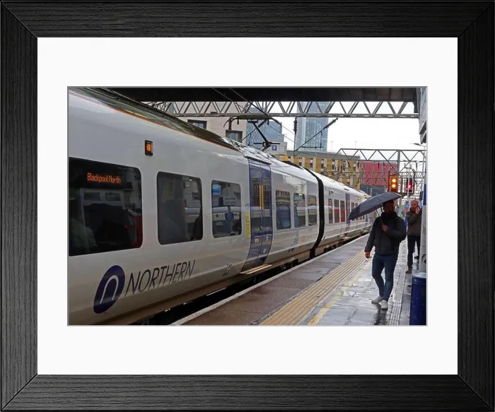 Framed Print : Northern train service, EMU - Electric Multiple Unit