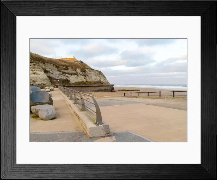 Framed Print : Beach Entrance at Marine Walk, Roker, Sunderland Framed Print : Beach Entrance at Marine Walk, Roker, Sunderland
