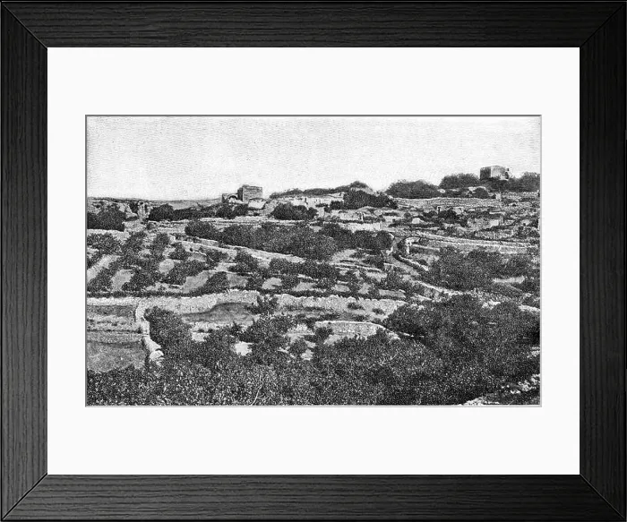 Framed Print : View of Bethel. Bethel was a city famous for its shrine Framed Print : View of Bethel. Bethel was a city famous for its shrine