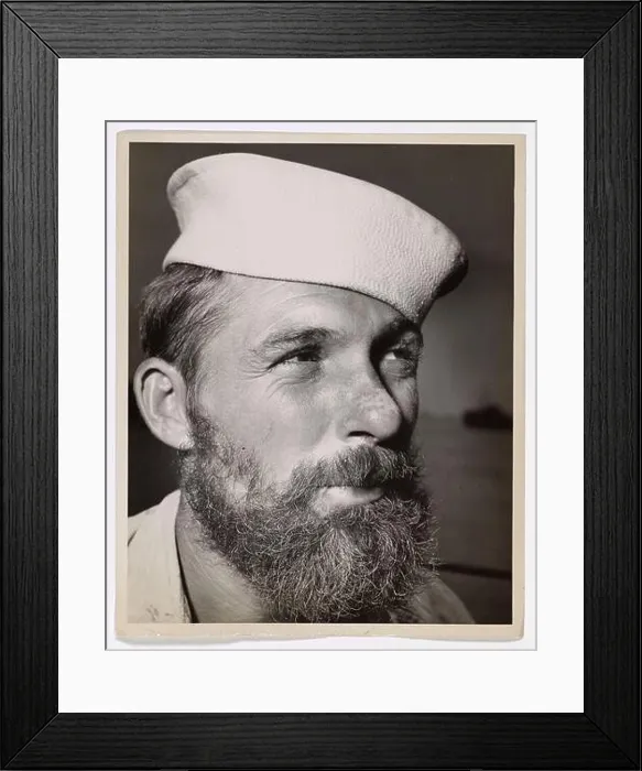 Framed Print : This image features Coast Guardsman Kenneth I Framed Print : This image features Coast Guardsman Kenneth I