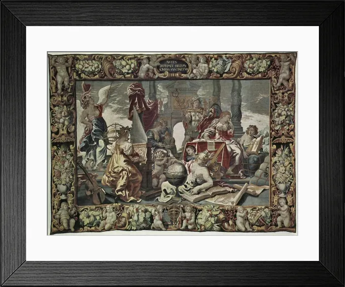 Framed Print : English: Seven liberal arts Framed Print : English: Seven liberal arts