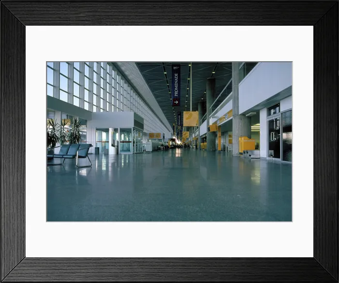 Framed Print : Interior from Mirabel International Airport outside Montreal, Quebec, Canada Framed Print : Interior from Mirabel International Airport outside Montreal, Quebec, Canada