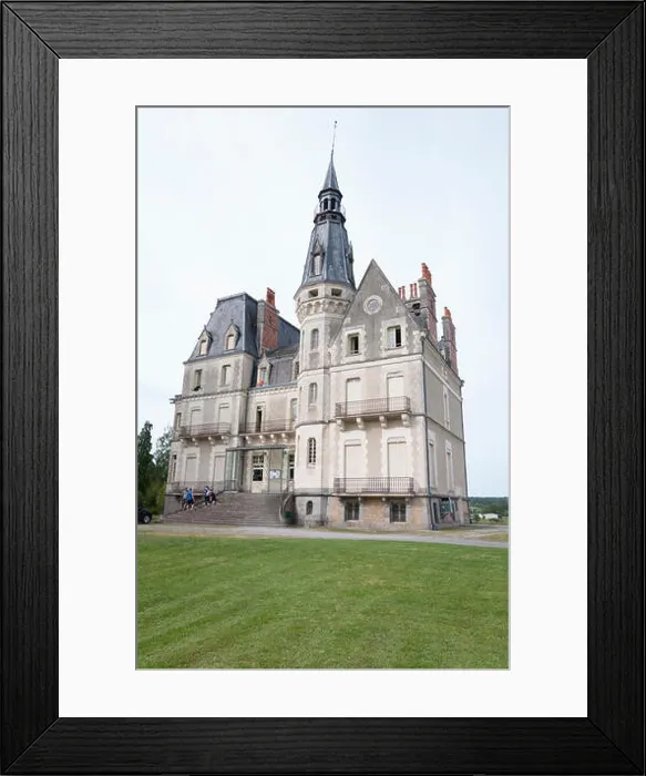 Framed Print : Chateau de Magnac - Laval France Framed Print : Chateau de Magnac - Laval France