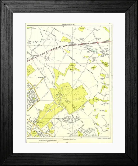 Framed Print : LIVERPOOL Norris Green West Derby Mullwood Craven Dog And Gun 1935 old map Framed Print : LIVERPOOL Norris Green West Derby Mullwood Craven Dog And Gun 1935 old map