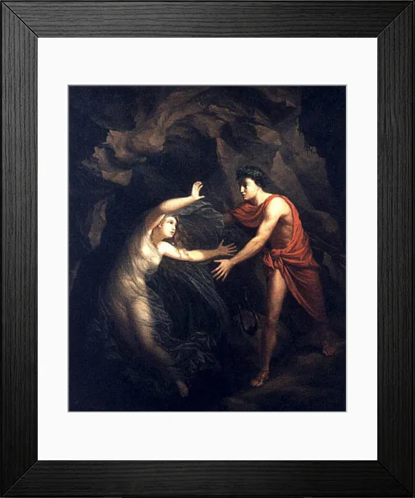 Framed Print : Orpheus and Eurydice. 1806 348 Kratzenstein orpheus Framed Print : Orpheus and Eurydice. 1806 348 Kratzenstein orpheus