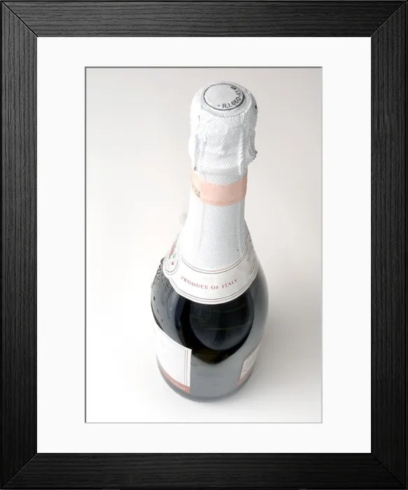 Framed Print : Asti Matini Bottle Framed Print : Asti Matini Bottle