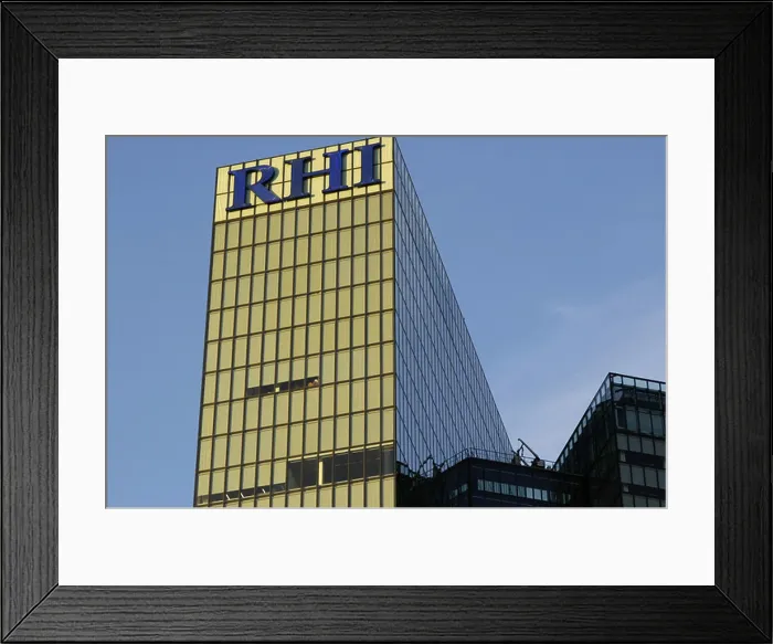 Framed Print : Wienerberg City, Twin Tower, RHI Framed Print : Wienerberg City, Twin Tower, RHI