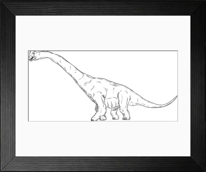 Framed Print : isolated, colour, illustration, paint, dinosaur, draw, vector, danger, big Framed Print : isolated, colour, illustration, paint, dinosaur, draw, vector, danger, big