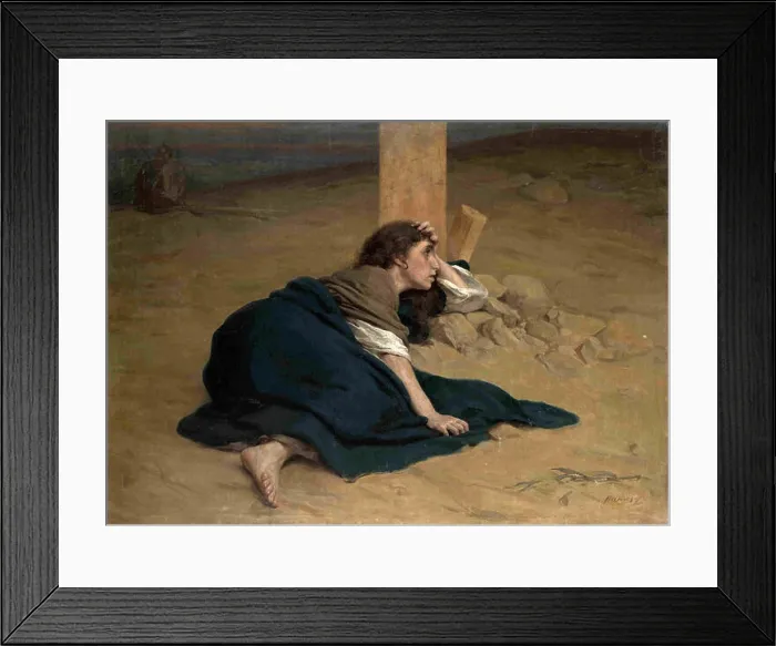 Framed Print : Maniser Heinrich Matvejevitch - by the Cross Framed Print : Maniser Heinrich Matvejevitch - by the Cross