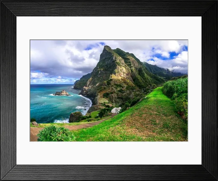 Framed Print : Madeira island, incredible beauty nature scenery Framed Print : Madeira island, incredible beauty nature scenery