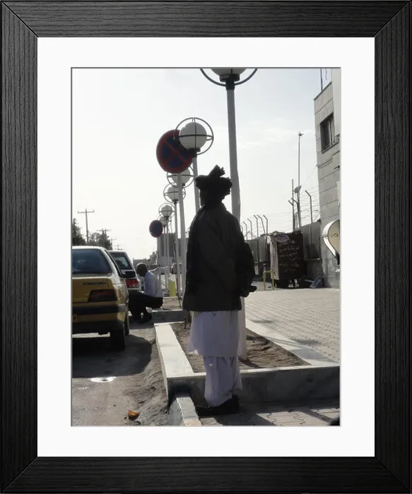 Framed Print : A portrait of a Baloch man from Birjand Framed Print : A portrait of a Baloch man from Birjand