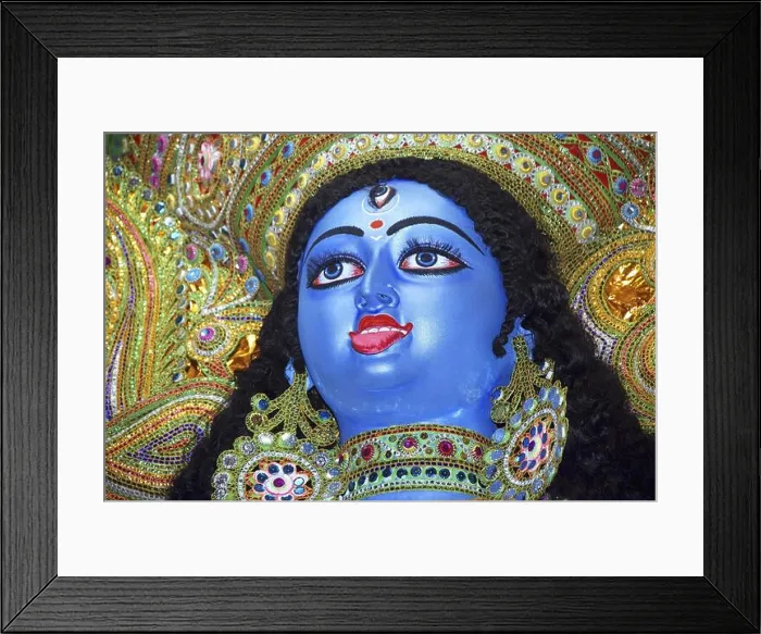 Framed Print : Goddess kali, Kolkata, West Bengal, India, Asia Framed Print : Goddess kali, Kolkata, West Bengal, India, Asia