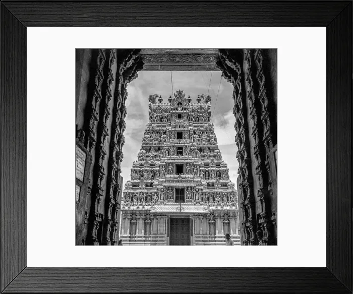 Framed Print : Meenakshi Temple, Madurai, Tamil Nadu, India