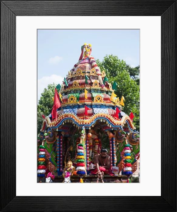 Framed Print : England, London, Ealing, Shri Kanaga Thurkkai Amman Temple, Chariot Festival Participants Framed Print : England, London, Ealing, Shri Kanaga Thurkkai Amman Temple, Chariot Festival Participants