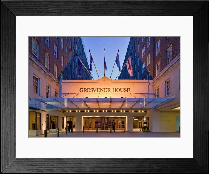 Framed Print : Marriott Grosvenor House Hotel Framed Print : Marriott Grosvenor House Hotel