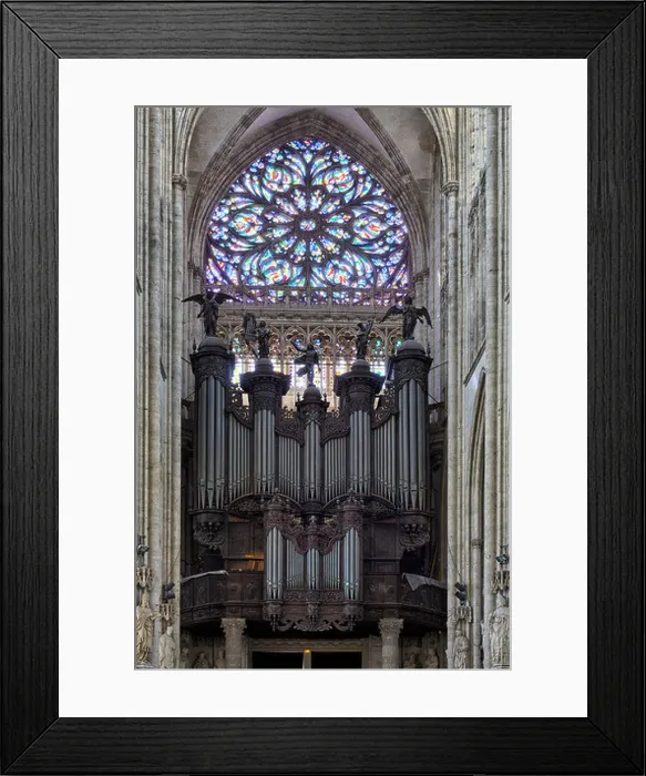 Framed Print : Famous Cavaillé-Coll Organ in the Church of St. Ouen, Rouen, Normandy, France Framed Print : Famous Cavaillé-Coll Organ in the Church of St. Ouen, Rouen, Normandy, France