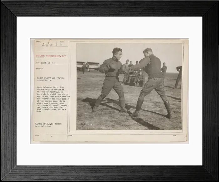 Framed Print : American soldier, Gene Delmont Framed Print : American soldier, Gene Delmont
