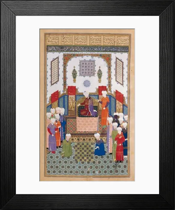 Framed Print : The Bayasanghori Shahnameh, a 1430 Persian manuscript Framed Print : The Bayasanghori Shahnameh, a 1430 Persian manuscript
